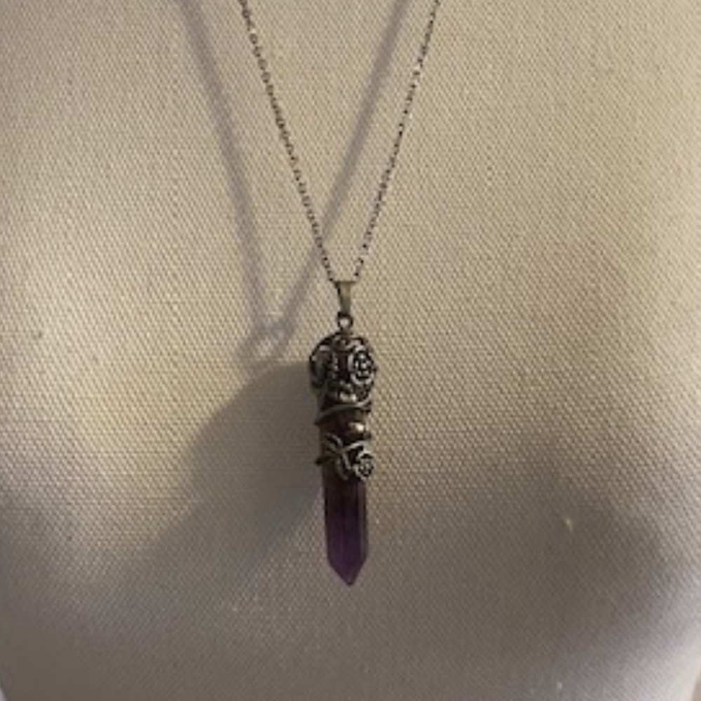 Crystal Pendant Necklace